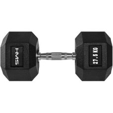HMS &lrm;&lrm;Hantel Hex Pro gumowany 1 x 27.5 kg