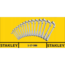 Stanley Zestaw narzędzi Stanley Zestaw 16 szt kluczy fajkowych 6/12 przebitych mat STANLEY - 1-17-386 - 1-17-386
