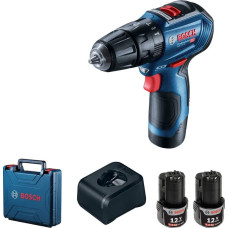 Bosch Wiertarko-wkrętarka Bosch GSB 12V-30 12 V 2 x akumulator 2 Ah (6019G9100)