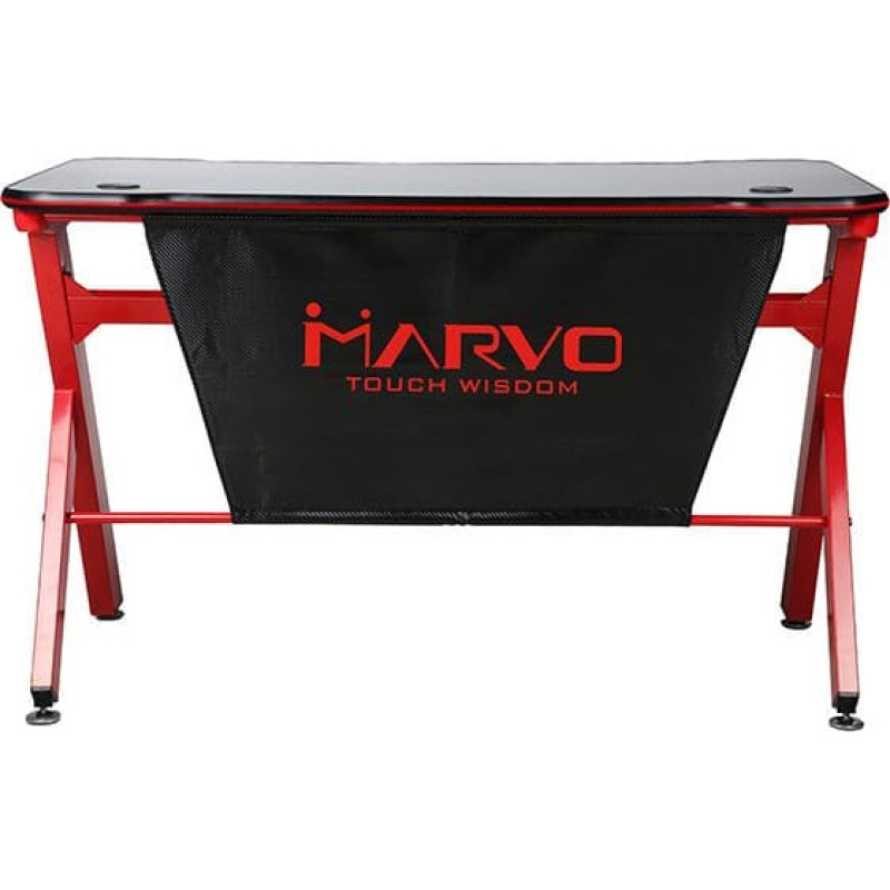 Marvo Biurko Marvo DE-03 Czerwone 120 cmx61 cm