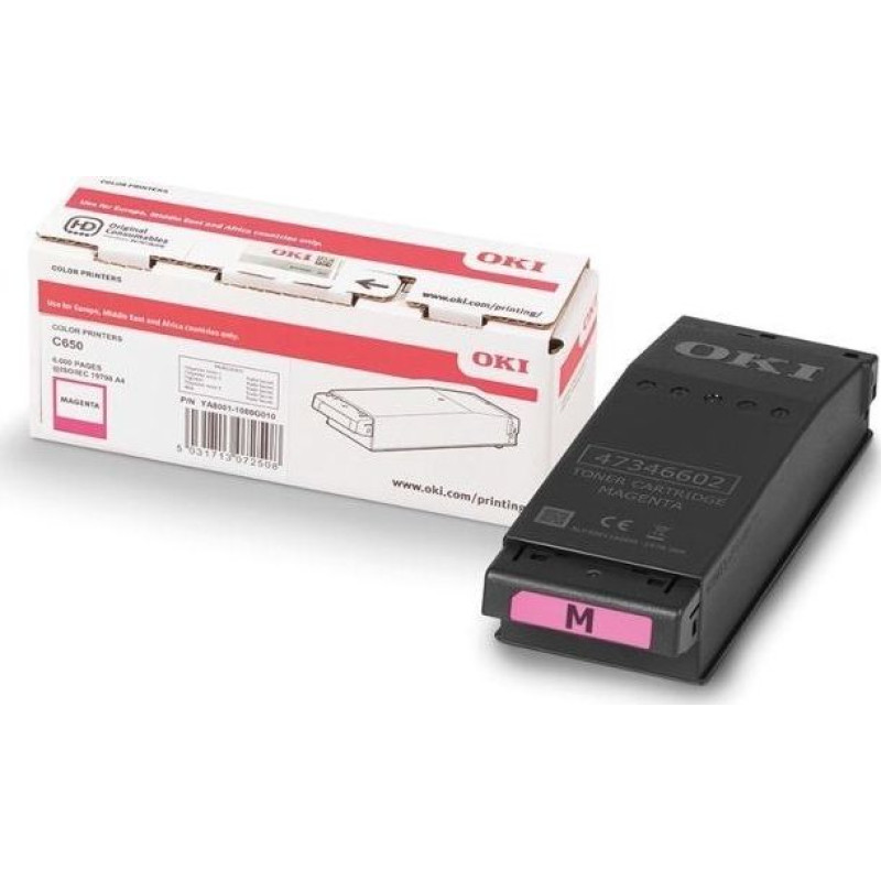 OKI Toner 09006128 for C650 6K magenta