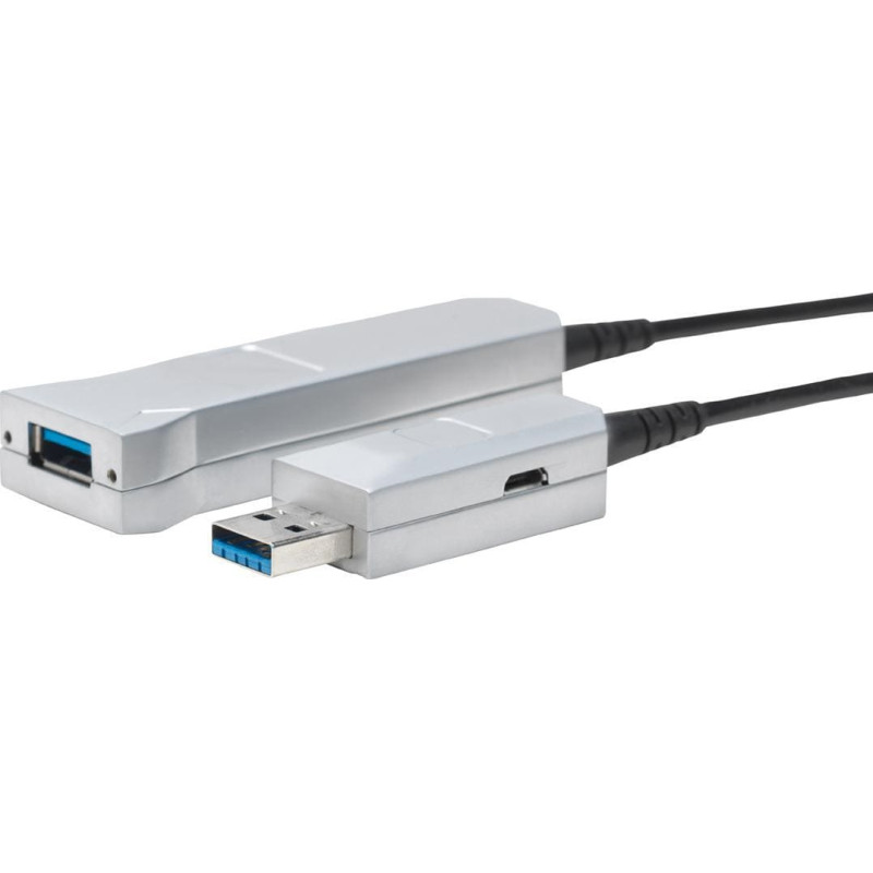 Vivolink Kabel USB VivoLink USB-A - USB-A 20 m Czarno-biały (PROUSB3AAF20)