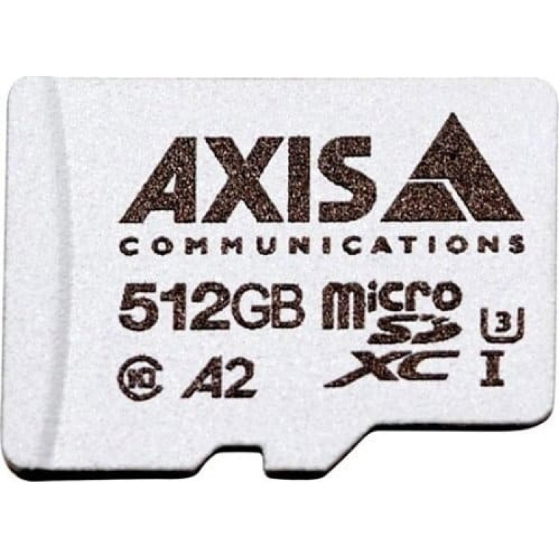 Axis Karta Axis SURVEILLANCE MicroSDXC 512 GB Class 10 UHS-I/U3 A2  (02365-001)