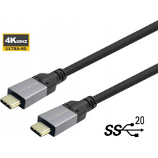 Vivolink Kabel USB VivoLink USB-C - USB-C 1 m Czarny (PROUSBCMM1)
