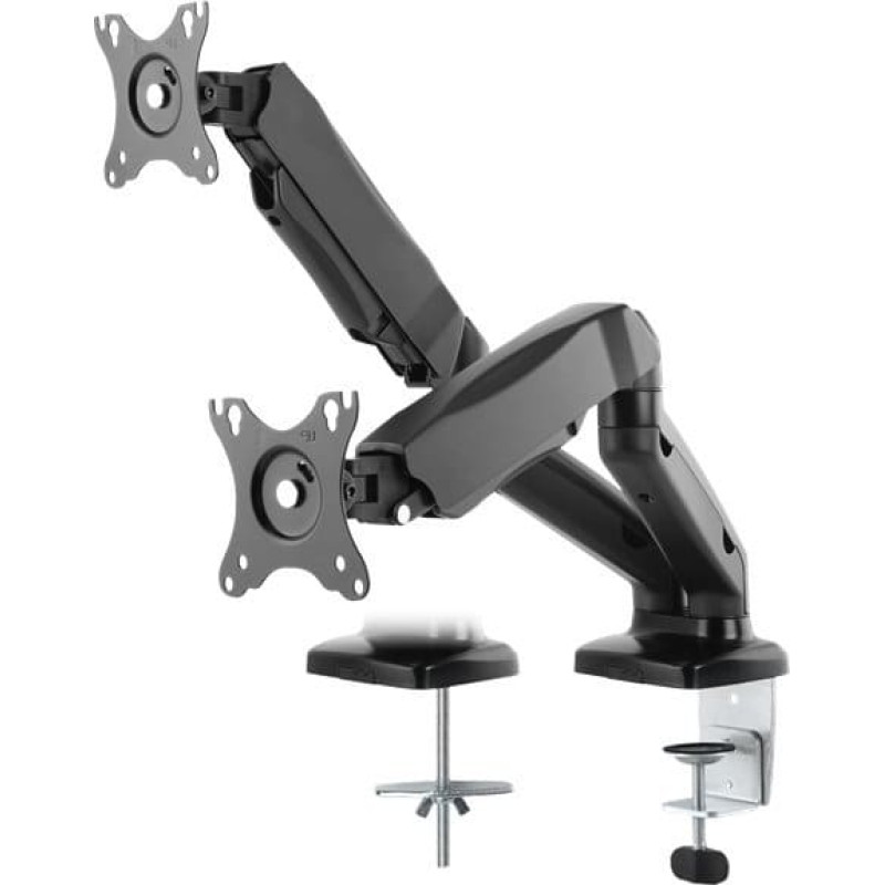 Deltaco Uchwyt biurkowy na 2 monitory 17'' - 32'' (ARM-1300)