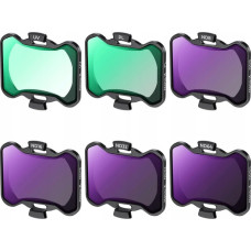KF Zestaw Filtr&oacute;w 6w1 Polaryzacyjny Pl Uv Nd Nd8 Nd16 Nd32 Nd64 Do Dji Avata 2 / Sku.2252