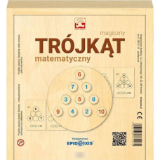 Teka Magiczny tr&oacute;jk&plusmn;t matematyczny w drewnianym pudełku