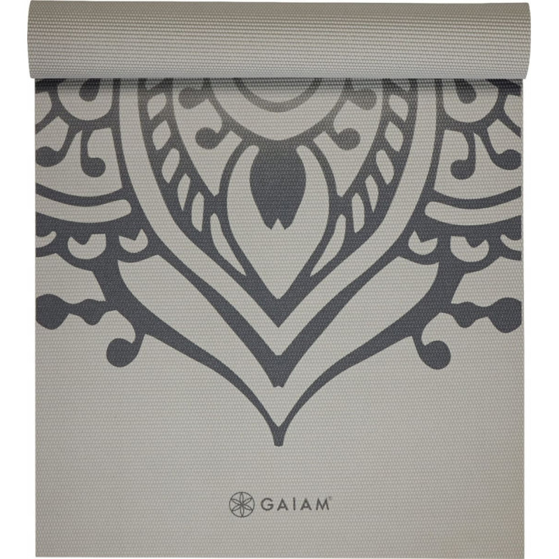 Gaiam GAIAM MATA DO JOGI SUSTAINED GREY SUNDIAL LAYERS 5MM 65737
