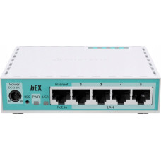 Mikrotik Router hEX 5xGE USB PoE IN E50UG