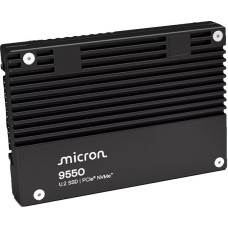 Micron Dysk serwerowy Micron 9550 MAX - SSD - Mixed Use - szyfrowany - 12.8 TB - wewnętrzny - 2.5'' (6.4 cm) - PCI Express 5.0 x4 (NVMe) - 256-Bit-AES - TCG Opal Encryption 2.0 - Self-Encrypting Drive (SED) - zgodny z TAA