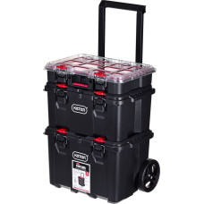 Keter Set of 3 Stack "N "Roll boxes KETER