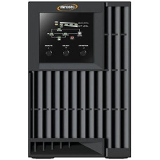 Infosec E4 Value 1000 uninterruptible power supply (UPS) Double-conversion (Online) 1 kVA 3 AC outlet(s)