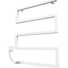 Kosser Electric towel rail Zeta 685x550 EL, with timer, white (cable left)