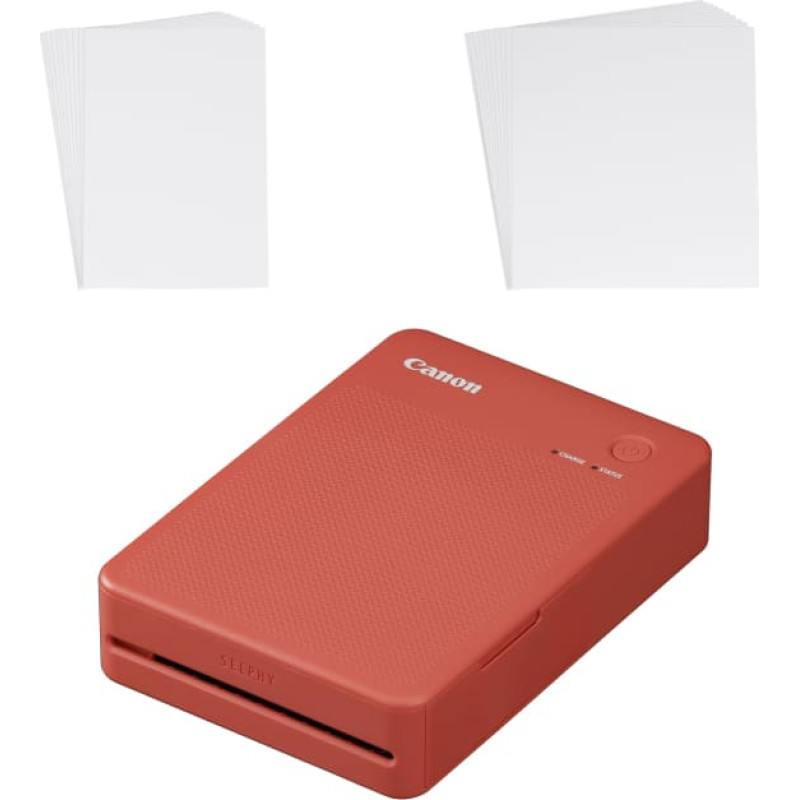 Canon SELPHY QX20 RD nuotraukų spausdintuvas Dažų sublimacija 287 x 287 DPI 2.8" x 3.3" (7.2x8.5cm) &bdquo;Wi-Fi&ldquo;
