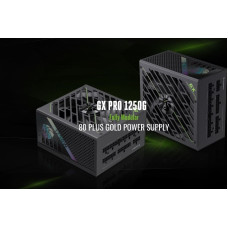 Gamemax Zasilacz GameMax Gamemax | PSU | GX PRO 1250G | 1250W | Gold | Full Modular