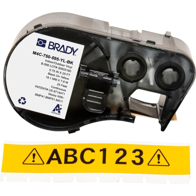 Brady BMP41/BMP51/BMP53/M511 Label