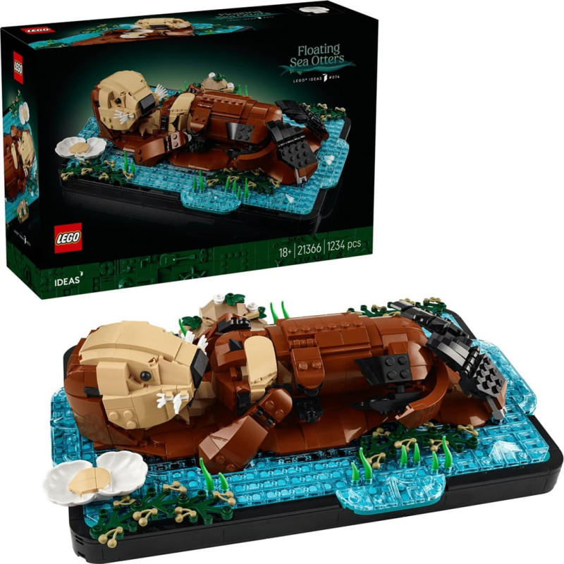 Lego Bricks Ideas 21366 Swimming Otters
