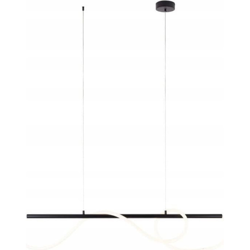 Maxlight Laguna P0512 lampa wisząca zwis 1x30W LED 3000K 2658 lm czarna