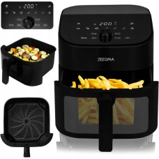 Fuhaus Frytkownica Beztłuszczowa Air Fryer Duża 6,5L1600W 10 Program&oacute;w Xxl Mocna