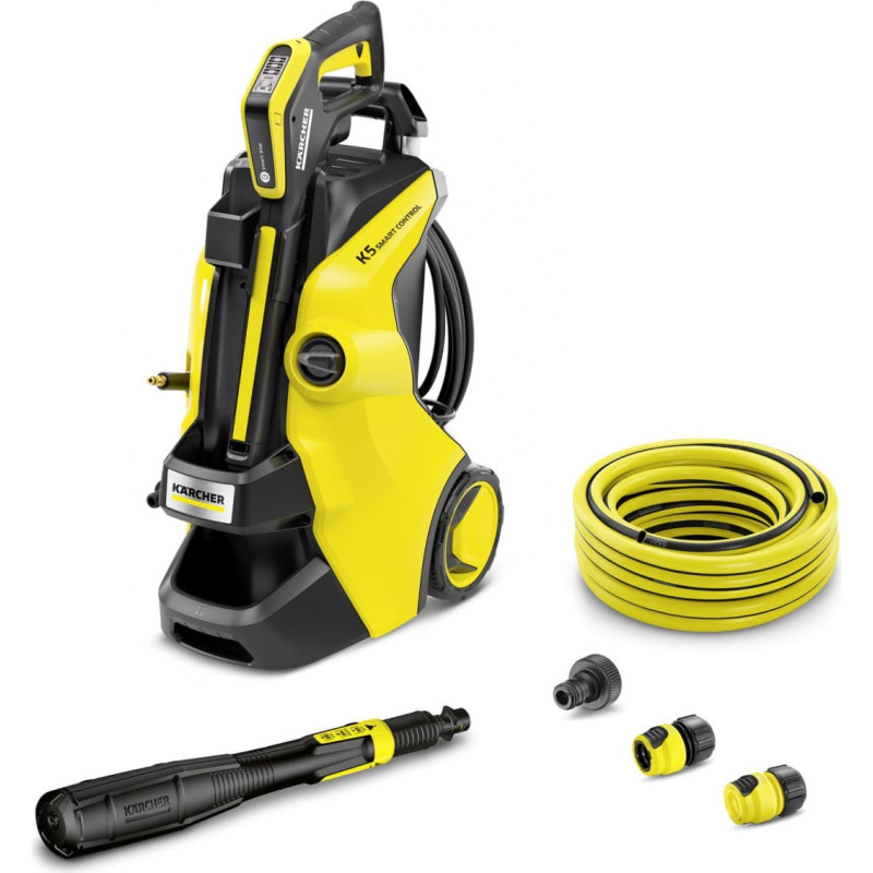 Karcher Myjka ciśnieniowa Karcher Myjka ciśnieniowa o wysokim ciśnieniu K5 smart Control i zestaw węży do wody
