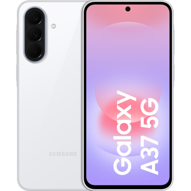 Samsung Galaxy A37 5G 17 cm (6.7") Kaksik-SIM Android 16.0 USB t&uuml;&uuml;p-C 8 GB 256 GB 5000 mAh Valge