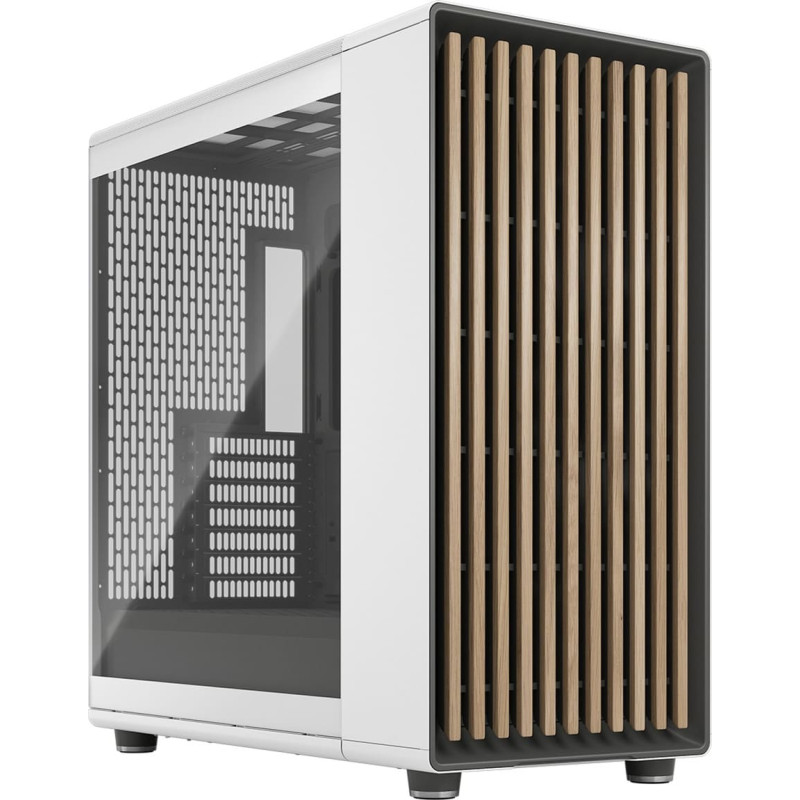 Fractal Design PC case North XL Chalk White TG Clear