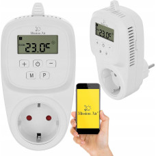 Mission Air Gniazdkowy regulator temperatury termostat WIFI