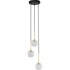 Tkkrywult Lampa wisząca NILOS BLACK/GOLD 5942 TK Lighting