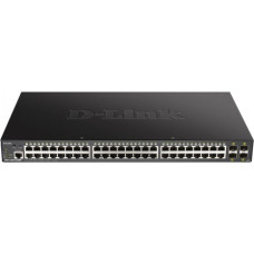 D-Link Switch DGS-1250-52XMP 48GE PoE+ 4SFP+