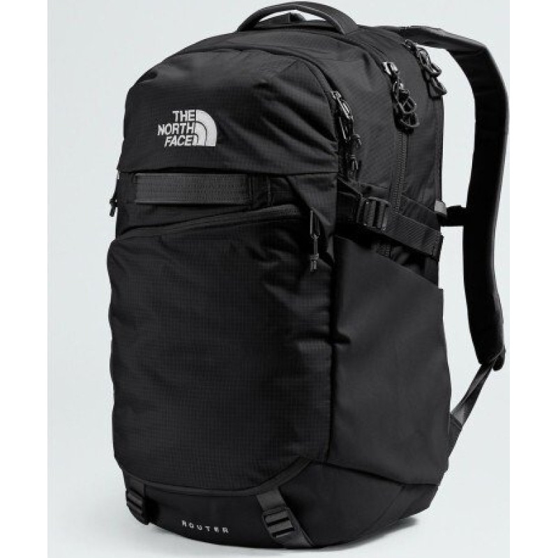 The North Face Plecak miejski The North Face Router - tnf black/tnf black