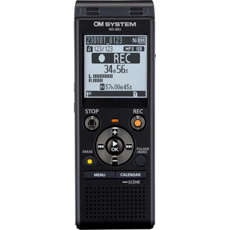 Om System audio recorder WS-883, black