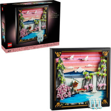 Lego Blocks ART 31218 Japanese Cherry Blossom Landscape