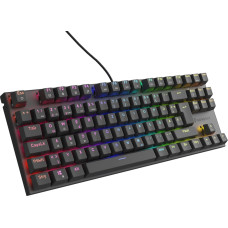 Genesis Thor 303 TKL klaviatūra Žaidimams USB QWERTZ Vokiečių Juoda