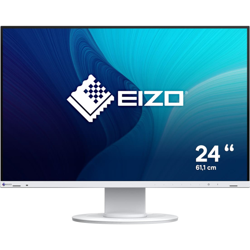 Eizo FlexScan EV2410R-WT kompiuterio monitorius 61,2 cm (24.1") 1920 x 1200 pikseliai WUXGA LCD Balta