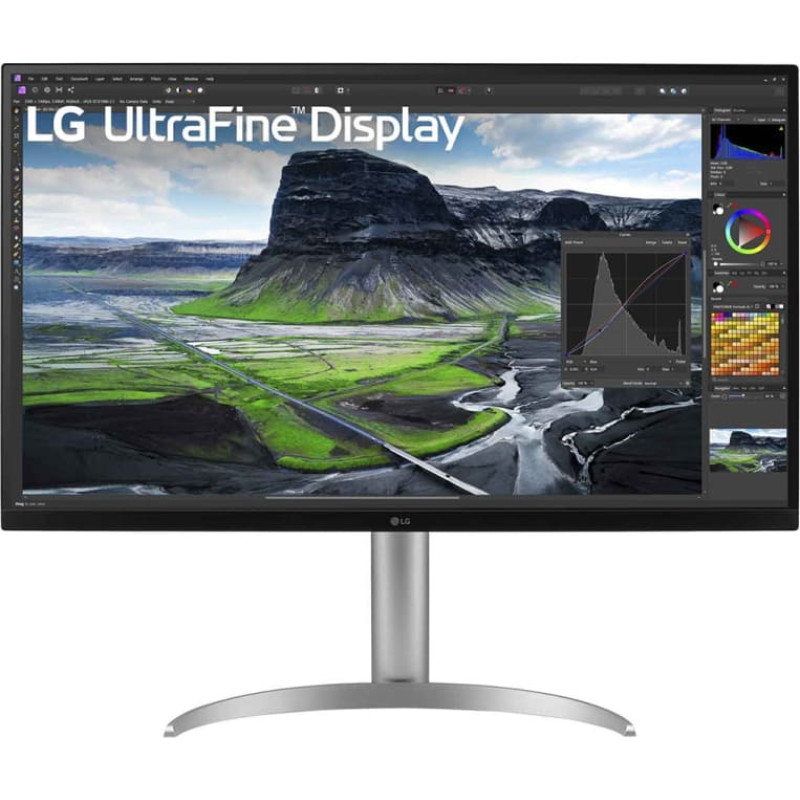 LG 32UQ850V-W kompiuterio monitorius 80 cm (31.5") 3840 x 2160 pikseliai 4K Ultra HD LED