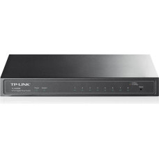 Tp-Link JetStream TL-SG2008 tinklo komutatorius Valdomas L2/L2+ Gigabit Ethernet (10/100/1000) Juoda