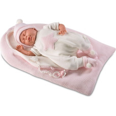 Llorens Lalka płacząca Mimi w r&oacute;żowym śpiworku, 40 cm (GXP-607874)
