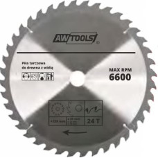 Awtools Piła tarczowa do drewna 500 x 30/22/16mm 40z (AW48494)