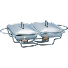 Kinghoff PODGRZEWACZ ŻAROODPORNY STOŁOWY 2x1,6L KINGHOFF KH-1412