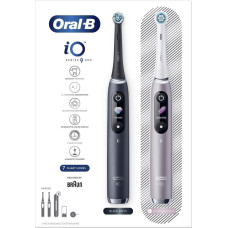 Oral-B Szczoteczka Oral-B iO Series 9 Duo 2 szt. Black Onyx/Rose Quartz