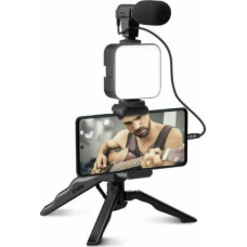 Sbs Mobile Statyw SBS Mobile SBS Tripod bezprzewodowy ze swiatlem LED i mikrofonem