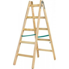 Braket DRABINA DREWNIANA BRAKET STANDARD 2X5 SZCZEBLI 153CM