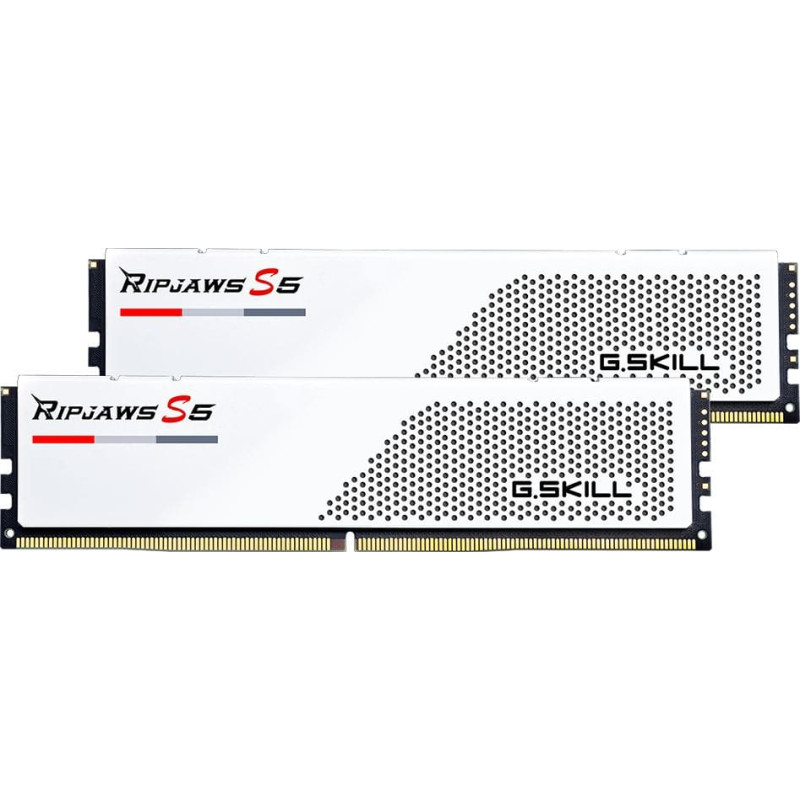 G.skill Pamięć G.Skill Ripjaws S5, DDR5, 64 GB, 6000MHz, CL30 (F5-6000J3040G32GX2-RS5W)