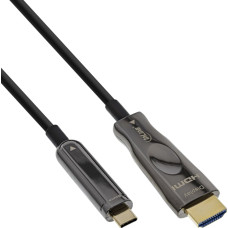 Inline Kabel USB InLine USB-C - HDMI 25 m Czarny (64225A)