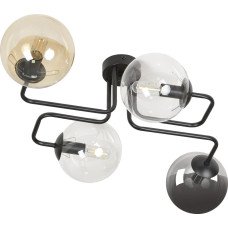 Orno Lampa wisząca Orno BARI lampa wisząca, moc max.4x40W, E14, czarno-kolorowa (mix)