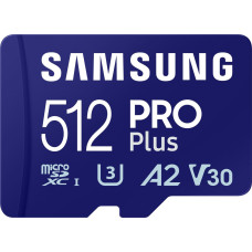Samsung Karta Samsung PRO Plus MicroSDXC 512 GB U3 A2 V30 (MB-MD512SB/WW)