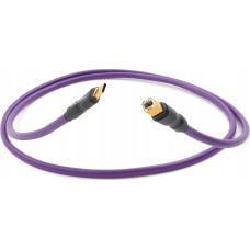 Melodika Kabel USB Melodika USB-C - USB-B 0.75 m Fioletowy (MELO-MDUCB07)