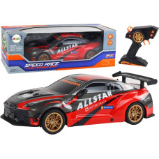 Leantoys Duże Auto Sportowe Zdalnie Sterowane 1:10 Czerwone
