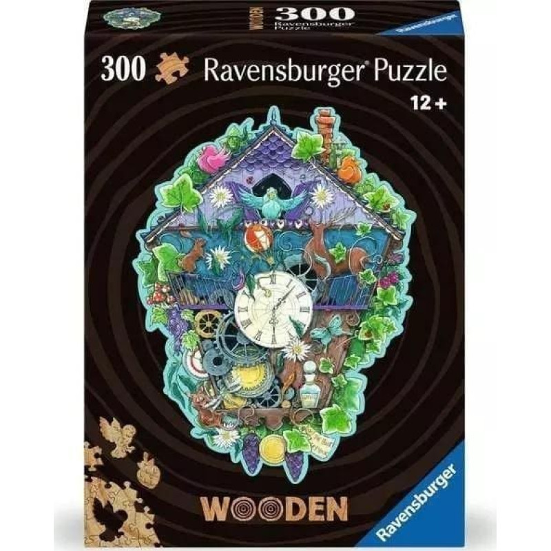 Ravensburger Puzzle drewniane Zegar 300 element&oacute;w