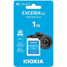 Kioxia Karta Kioxia Exceria G2 SDXC 1 TB Class 10 UHS-I/U3 V30 (LNEX2L001TG4)